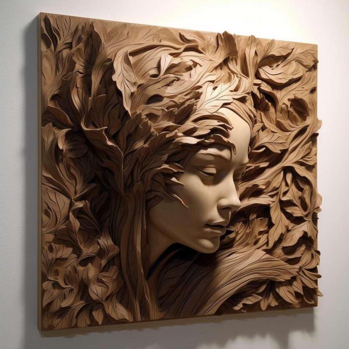 نموذج ثلاثي الأبعاد لآلة CNC 3D Art 